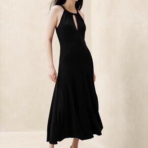 NWT, BANANA REPUBLIC, Halter Neck Maxi Dress - XS